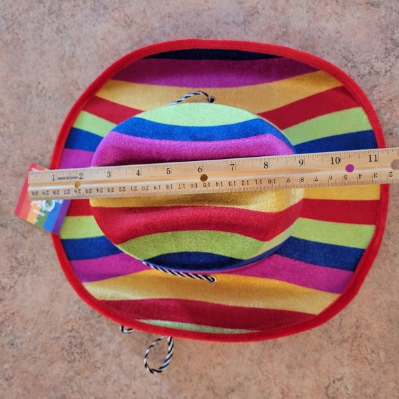 Rainbow Cowboy Hat ~ LGBTQ ~ Rainbow ~ Unisex ~ Festival ~ Parade~ Pride! - Picture 15 of 16